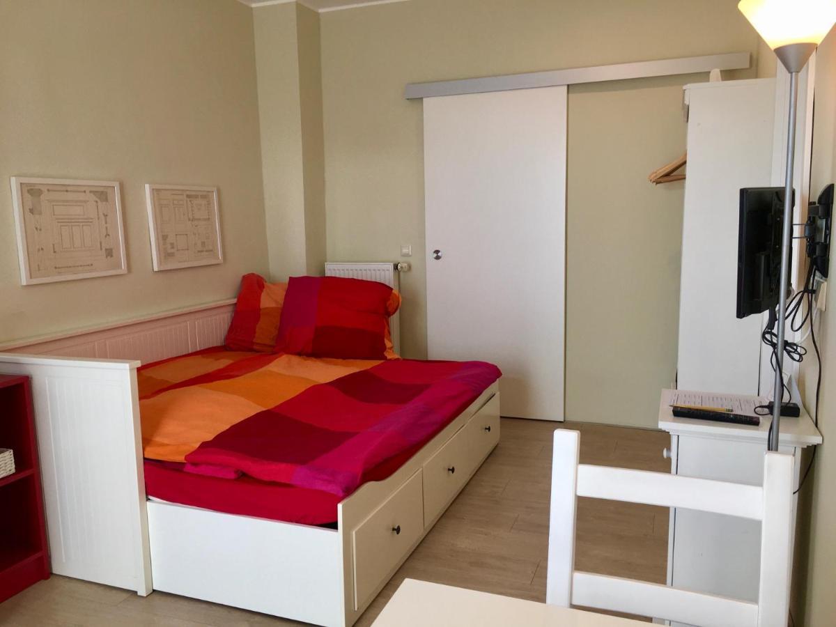 Die Senfbude - Klein Aber Fein - Wunderschoenes Studio-Apartment Mit Terrasse Und Stellplatz Leipzig Eksteriør billede